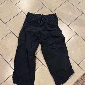 Free People Charcoal Gray Pants